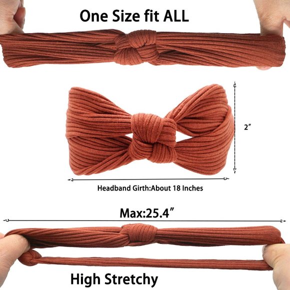 NEW Cotton Boho Knot Head Wrap - Picture 2 of 13